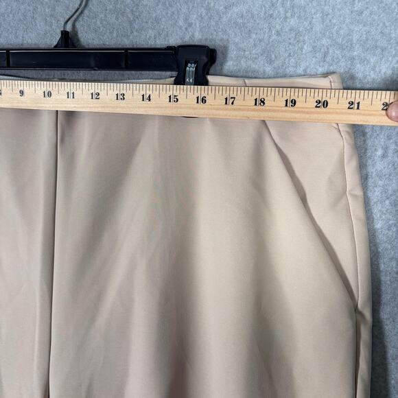 Torrid Cream Wide Leg Pants Sz 3S - Picture 5 of 13